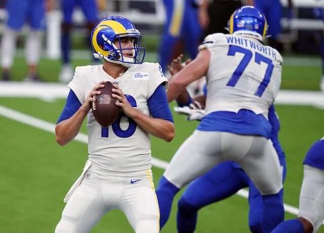 Jared Goff, Andrew Whitworth