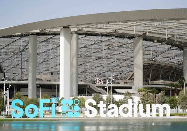 SoFi Stadium entrance