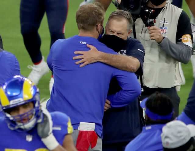 Sean McVay, Bill Belichick