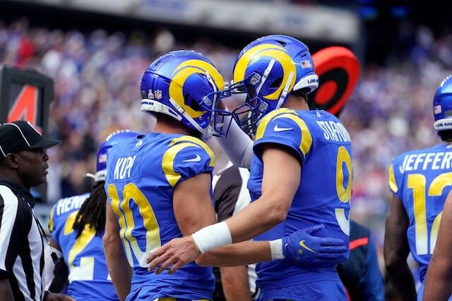 Matthew Stafford, Cooper Kupp, Rams