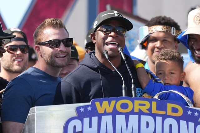 Sean McVay, Raheem Morris, Rams