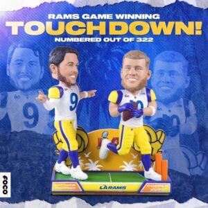 Matthew Stafford, Cooper Kupp, FOCO bobblehead