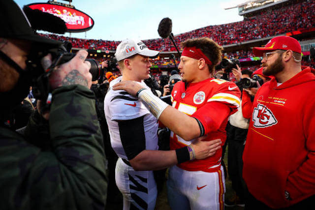 Joe Burrow, Patrick Mahomes, Chiefs, Bengals