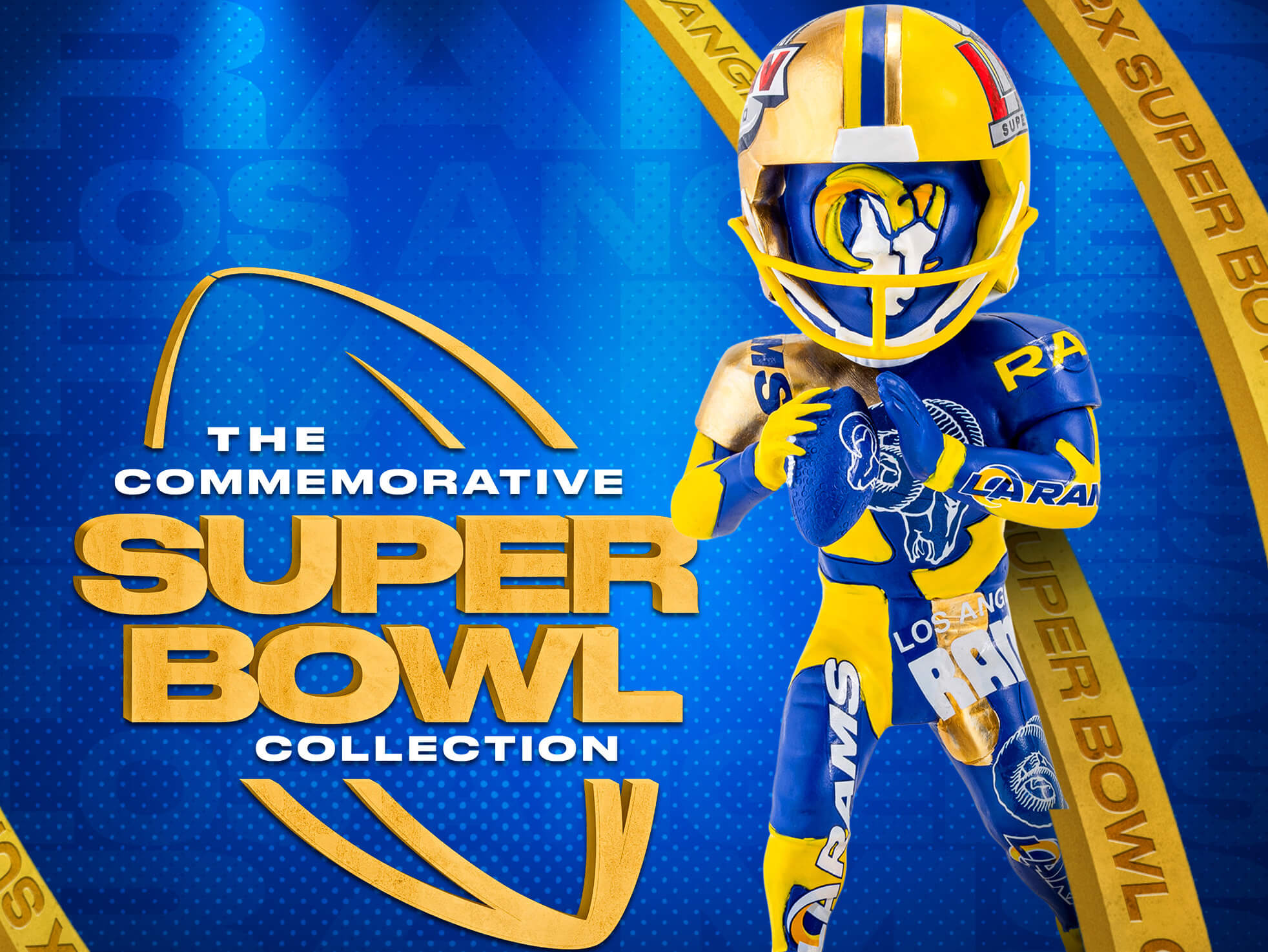 Los Angeles Rams Super Bowl Bobblehead