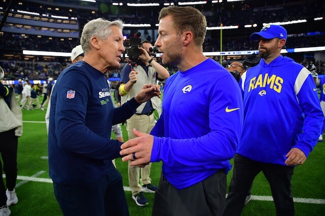 Rams, Sean McVay, Pete Carroll