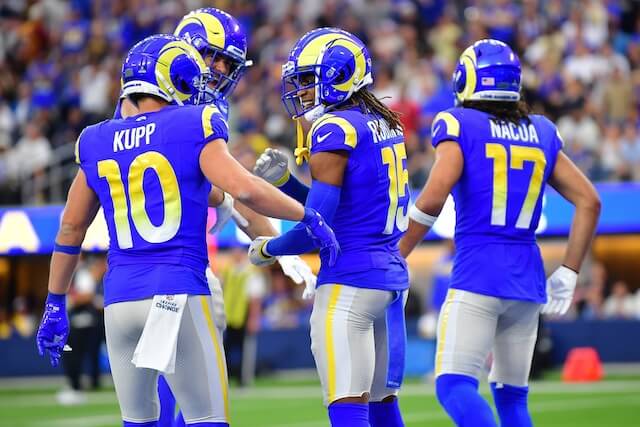 Cooper Kupp, Demarcus Robinson, Puka Nacua, Rams