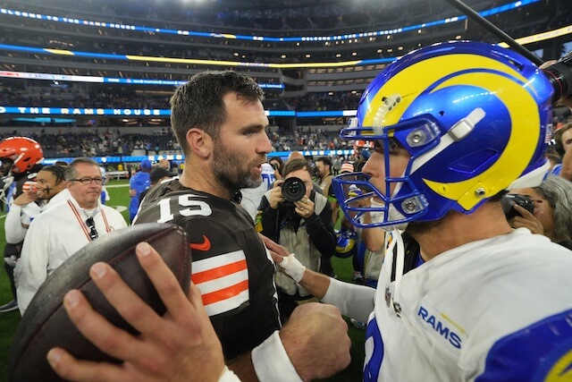 Matthew Stafford, Joe Flacco, Rams, Browns