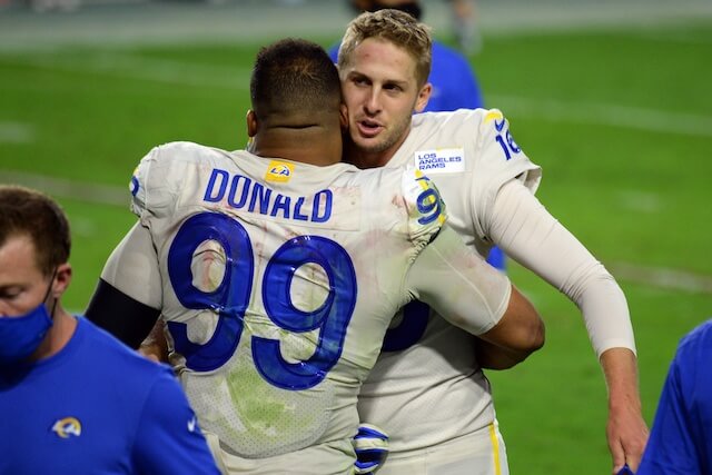 Aaron Donald, Jared Goff