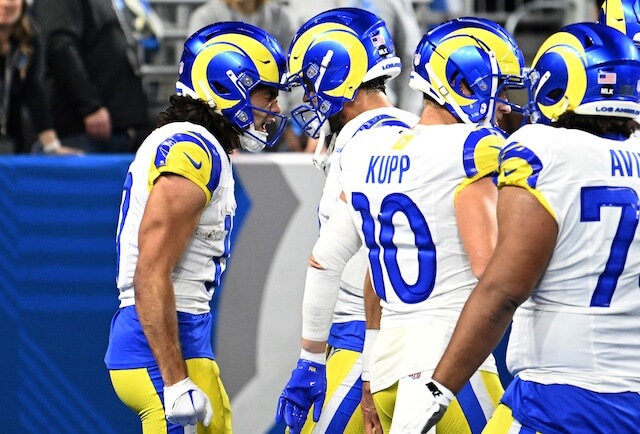 Puka Nacua, Matthew Stafford, Cooper Kupp, Rams