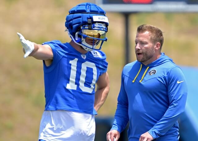 Cooper Kupp, Sean McVay, Rams