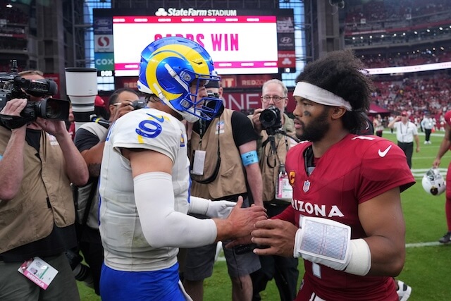 Matthew Stafford, Kyler Murray, Rams, Cardinals