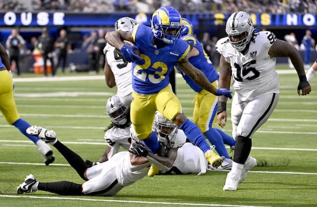 Kyren Williams, Rams, Raiders