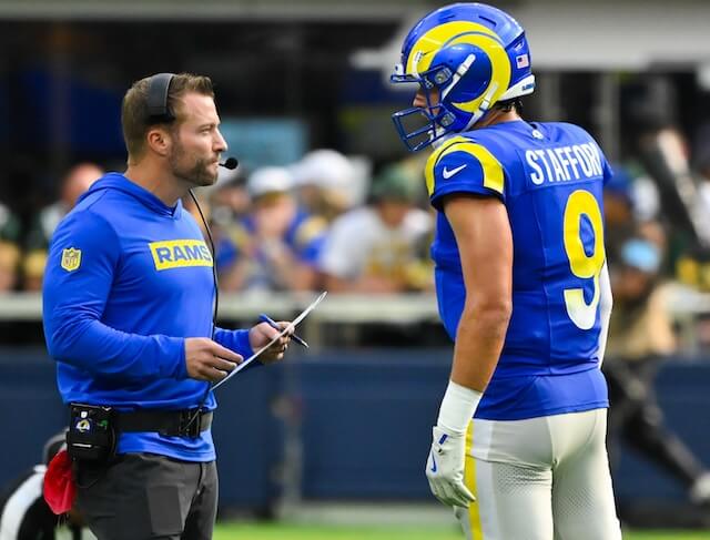 Matthew Stafford, Sean McVay, Rams