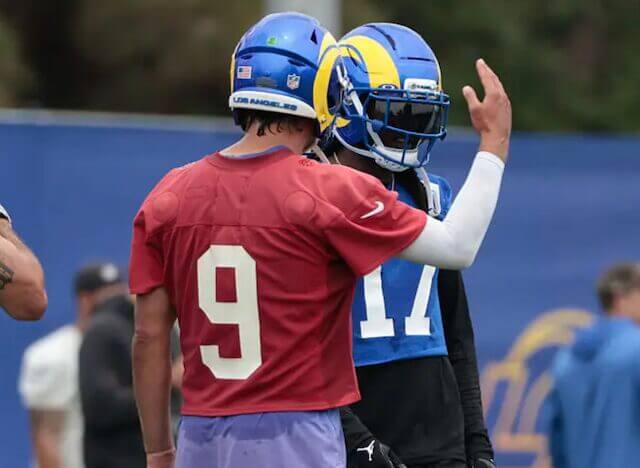 Matthew Stafford, Davante Adams, Rams