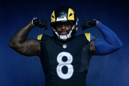 Jared Verse, Rams, Midnight Mode uniforms