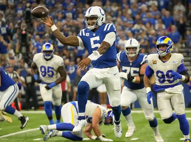 Anthony Richardson, Colts, Rams