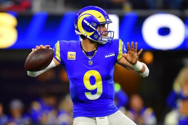 Matthew Stafford, Rams, 49ers