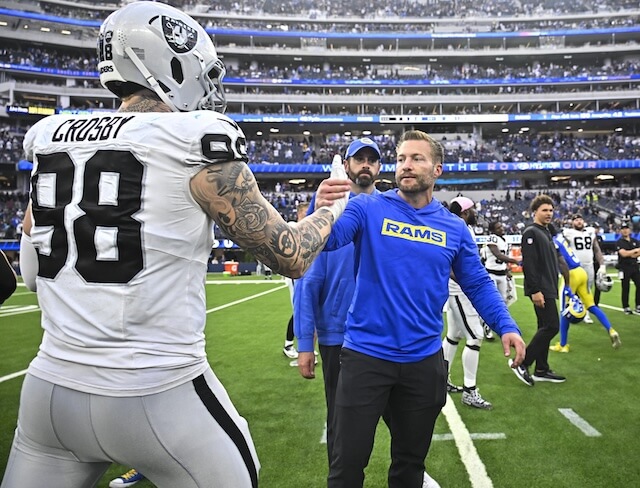 Maxx Crosby, Sean McVay, Raiders, Rams