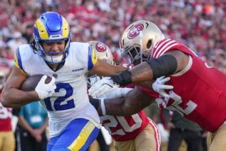 Puka Nacua, Rams, 49ers