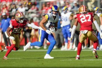 Puka Nacua, Rams, 49ers