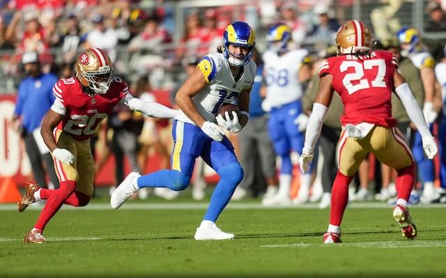 Puka Nacua, Rams, 49ers