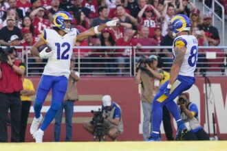 Tyler Higbee, Puka Nacua, Rams, 49ers