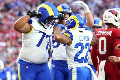 Blake Corum, Alaric Jackson, Rams, Cardinals