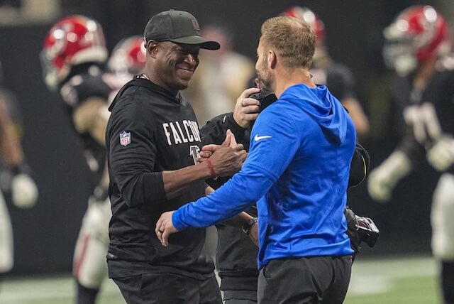 Sean McVay, Raheem Morris, Rams, Falcons