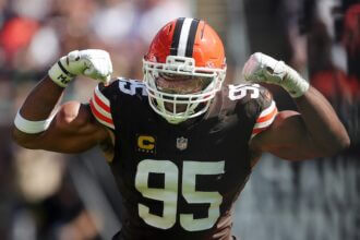 Myles Garrett, Browns, Rams