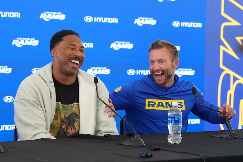 Myles Garrett, Sean McVay